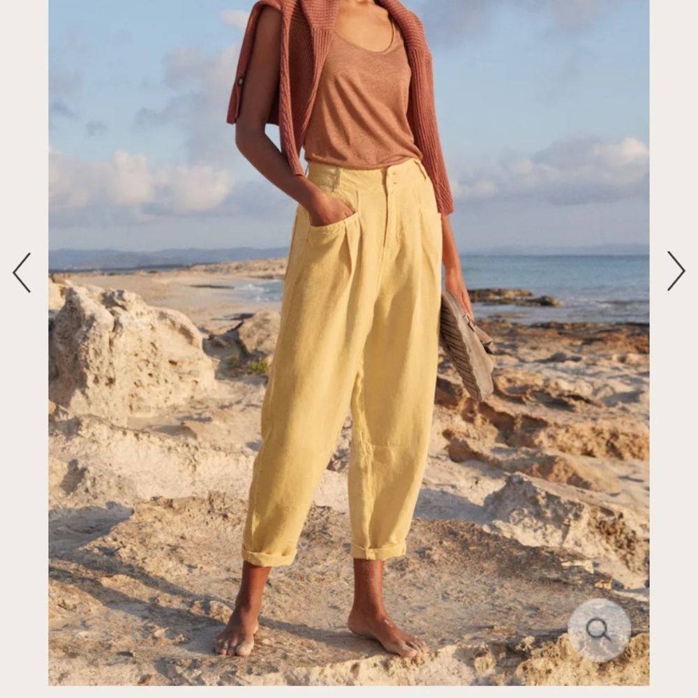 Poetry linen pants